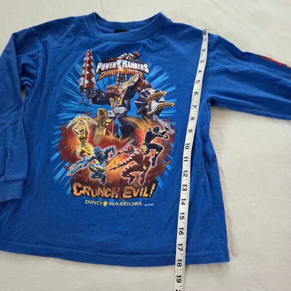 Y2k Power Rangers Dino Thunder Long Sleeve kids 7/8 - Picture 4 of 6